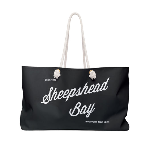 Sheepshead Bay Weekender Bag - Black