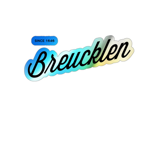 Holographic Die-cut Stickers - Breucklen