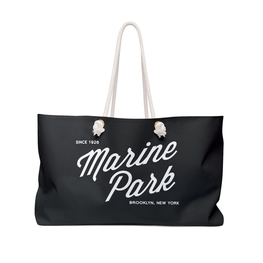 Marine Park Weekender Bag - Black