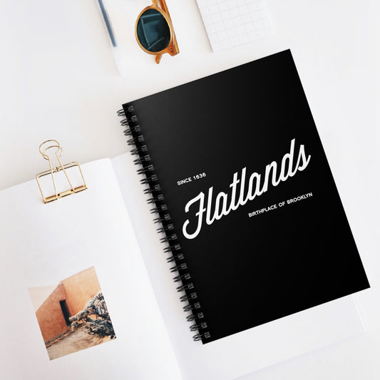 Flatlands Spiral Notebook - Ruled Line