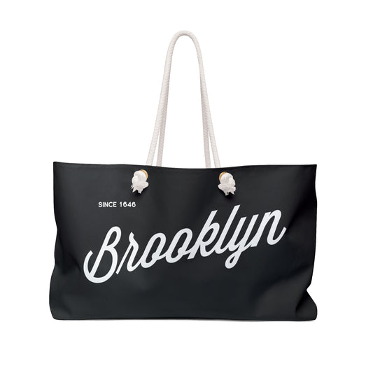 Brooklyn Weekender Bag - Black
