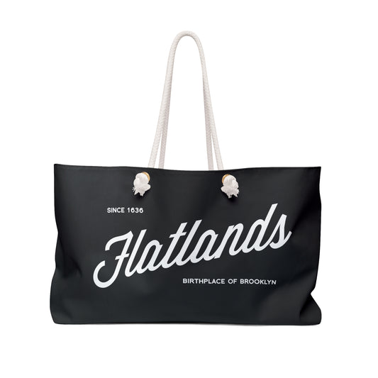 Flatlands Weekender Bag - Black
