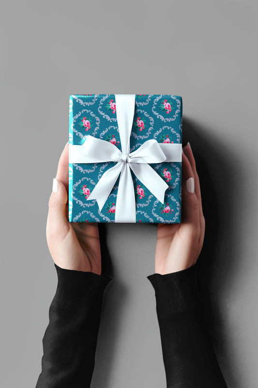 Gift Wrap - Lott House Wallpaper