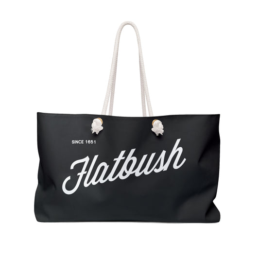 Flatbush Weekender Bag - Black